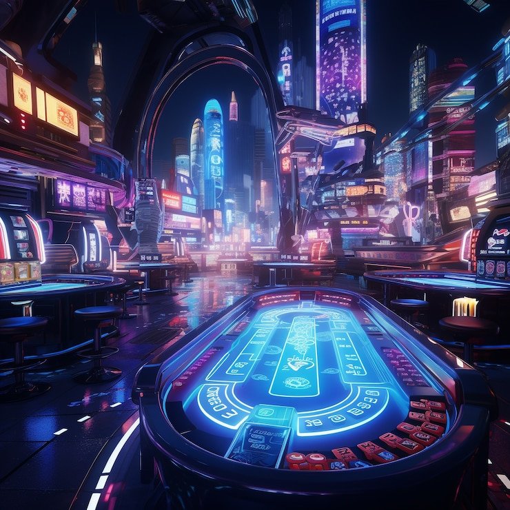 Live dealer table with multiple camera angles and player interface